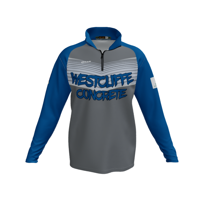 Collared Shirts Vortex QTR Zipped LS. (x 1)