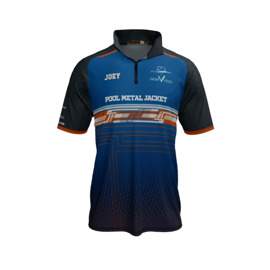 Collared Shirts Surge QTR Zip Short Sleeve. (x 1)