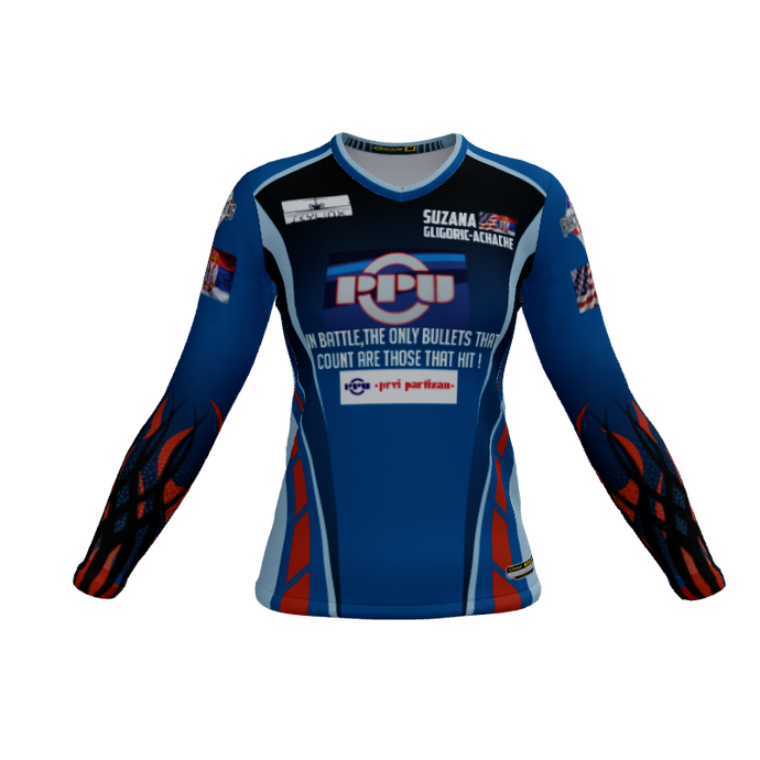 Ladies Custom Jerseys Gate Ladies Long Sleeve Jersey. (x 1)
