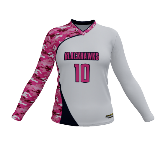 Ladies Custom Jerseys Asia Womens Volleyball Jersey. (x 14)