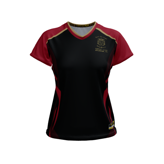 Ladies Custom Jerseys Scream Womens Cap Sleeve Volleyball Jersey. (x 14)