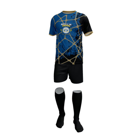 Packages Racer Quick Turn Soccer Uniform Set. (x 9)