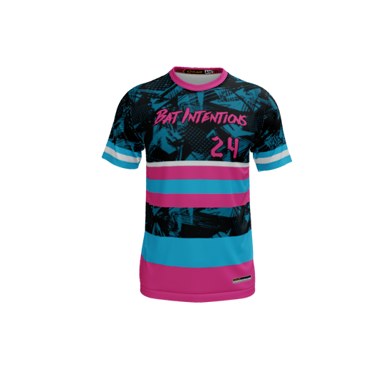 Mens Jerseys Stripes Crew Neck 2.50 Baseball Series. (x 14)