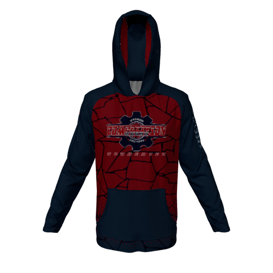 Hoodies Lava Long Sleeve Hoodie w/Pocket. (x 1)