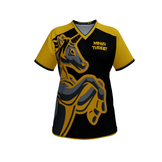 Ladies Custom Jerseys Unicorn Womens VNeck Jersey 2.0. (x 6)
