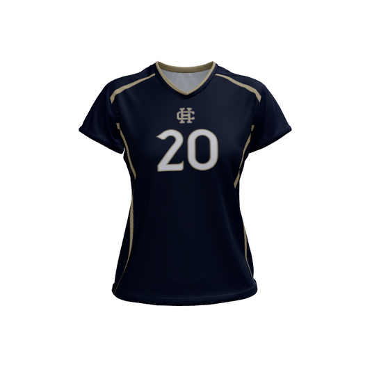 Ladies Custom Jerseys Oasis 2.0 Ladies V-Neck Cap-Sleeve 2.50. (x 15)