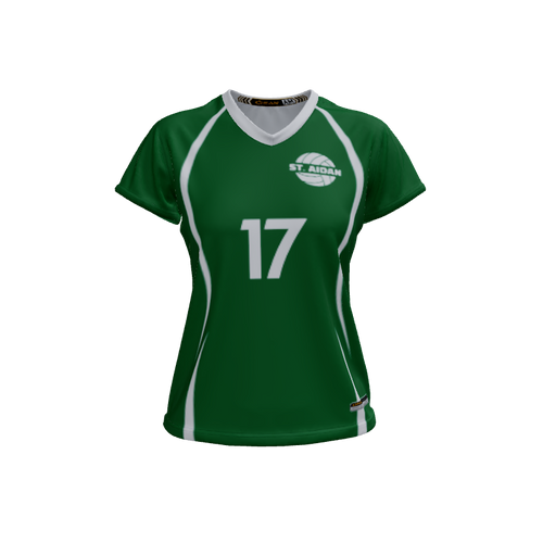 Ladies Custom Jerseys Dublin Ladies V-Neck Cap-Sleeve 2.50. (x 18)