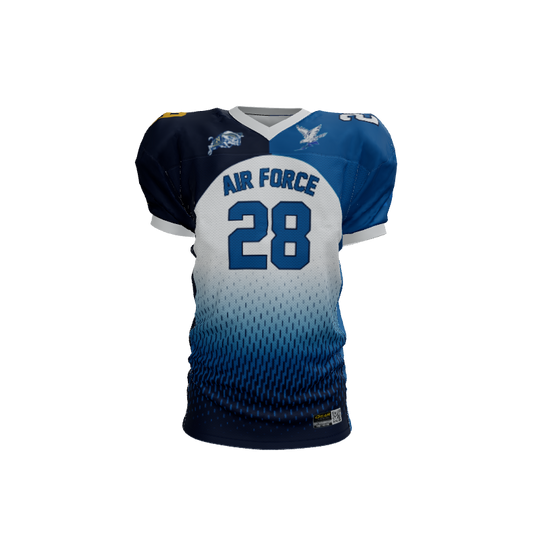 Mens Jerseys Split Custom Football Loose Fit Jersey. (x 1)