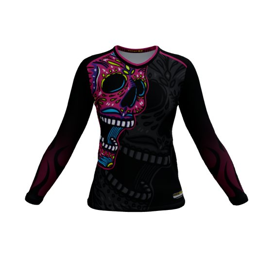 Ladies Custom Jerseys Skull Candy Ladies Long Sleeve Jersey. (x 1)