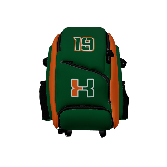 SA HITT Store HITT Team Bag (Optional) - Green. (Game Backpack)