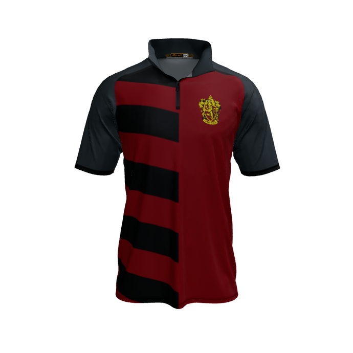 Collared Shirts Dortmund QTR Zip Short Sleeve. (x 1)