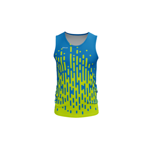 Mens Jerseys Rise Track Fitted Singlet. (x 1)