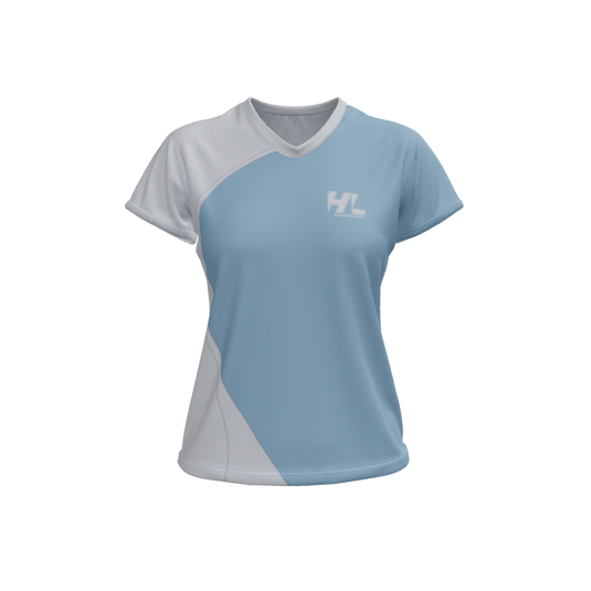 Ladies Custom Jerseys Asia 2.0 Ladies V-Neck Cap-Sleeve 2.50. (x 1)
