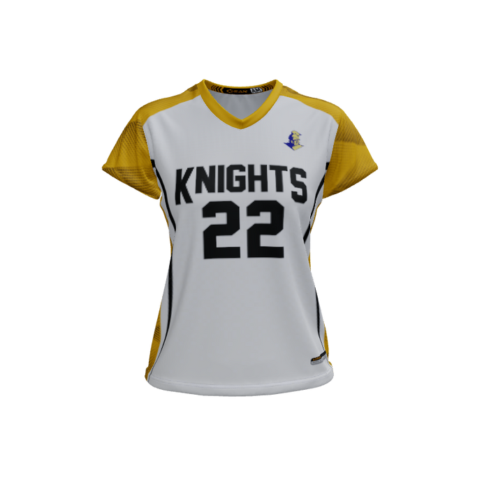 Ladies Custom Jerseys Oasis 2.0 Ladies V-Neck Cap-Sleeve 2.50. (x 1)