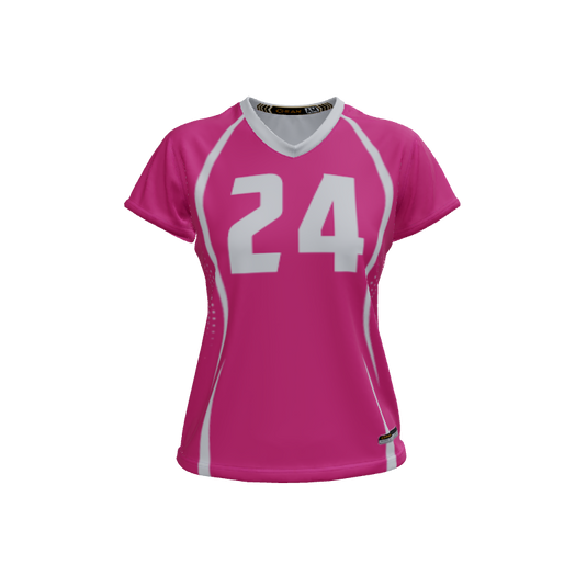 Ladies Custom Jerseys Dublin Ladies V-Neck Cap-Sleeve 2.50. (x 7)