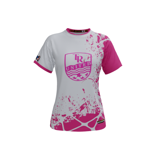 Ladies Custom Jerseys Racer Crew Neck ECO Ladies Jerseys. (x 4)