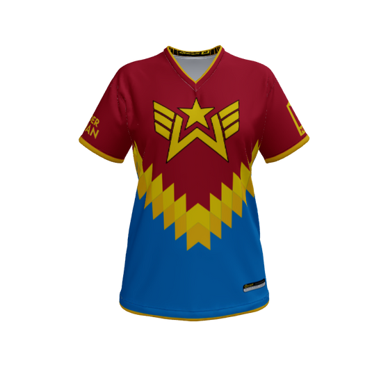 Ladies Custom Jerseys America Womens VNeck Jersey 2.0. (x 14)