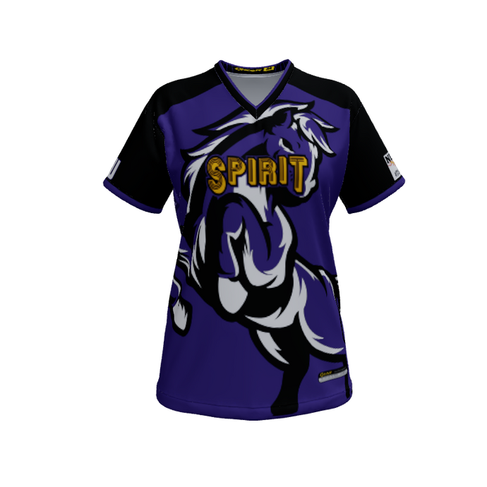 Ladies Custom Jerseys Mustang Womens VNeck Jersey 2.0. (x 12)