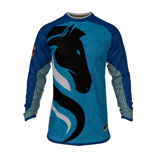 Mens Jerseys LS Horseicon Crew Neck Longsleeve Jersey 2.0. (x 1)