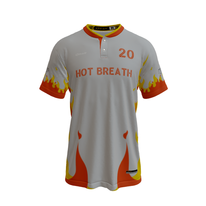 Mens Jerseys Fire Mens Two Button Jersey. (x 1)