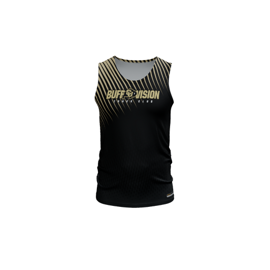 Mens Jerseys Burst Track Fitted Singlet. (x 1)