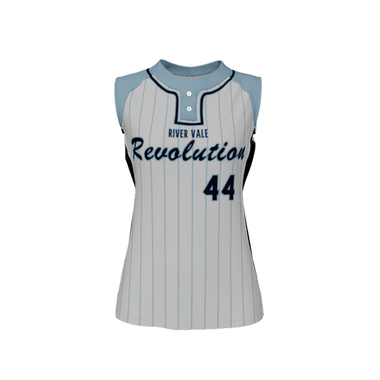 Ladies Custom Jerseys Elite Custom Ladies Premier 2 Button Sleeveless Jersey. (x 1)