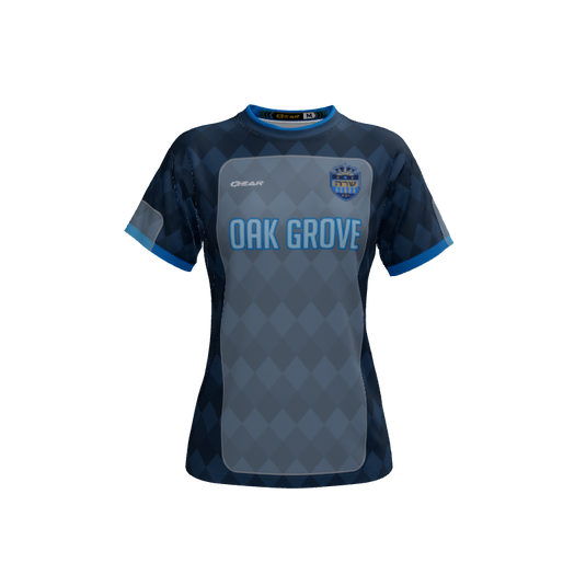 Ladies Custom Jerseys Diamond Crew Neck ECO Ladies Jerseys. (x 16)