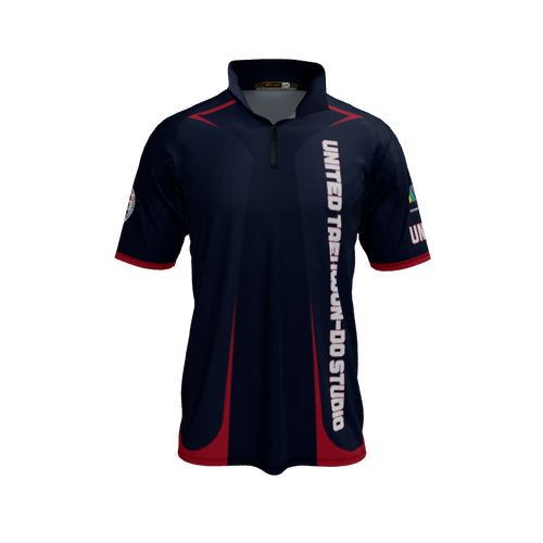 Collared Shirts Side Tech QTR Zip Short Sleeve. (x 6)