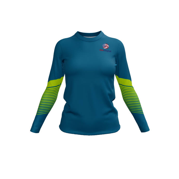 Ladies Custom Jerseys Mystic Ladies ECO Long Sleeve Crew Jersey. (x 1)