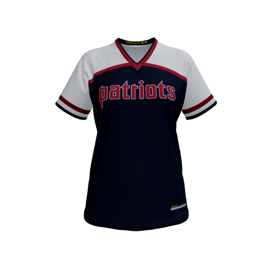 Ladies Custom Jerseys Slider Womens V-neck Softball. (x 1)