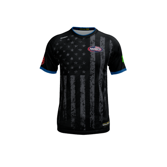 Mens Jerseys Thin Line Pride Stars and Stripes. (x 1)