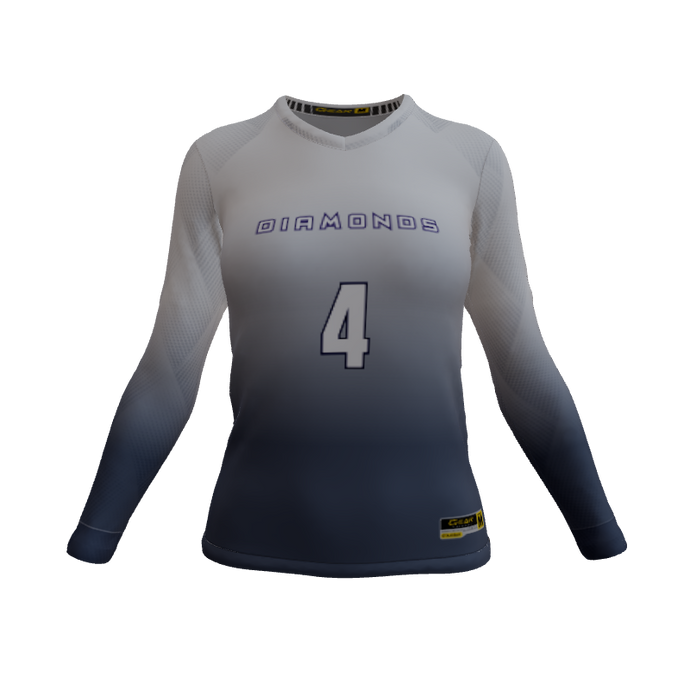 Ladies Custom Jerseys Core Womens Fitted Volleyball Jersey. (x 14)