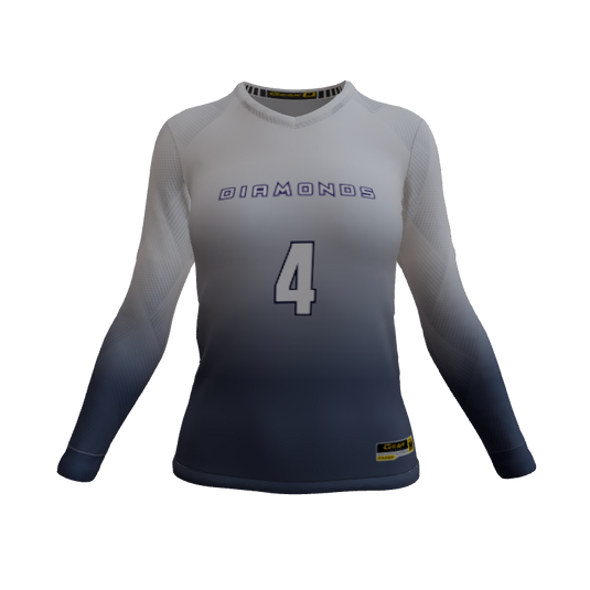 Ladies Custom Jerseys Core Womens Fitted Volleyball Jersey. (x 14)