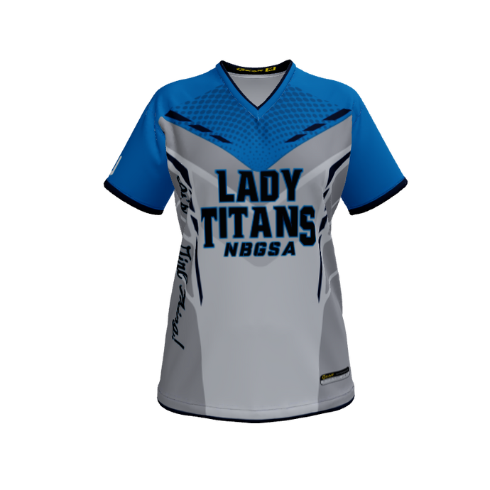 Ladies Custom Jerseys Cobra Womens VNeck Jersey 2.0. (x 14)