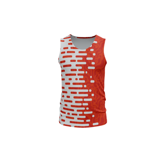 Mens Jerseys Dash Track Fitted Singlet. (x 35)