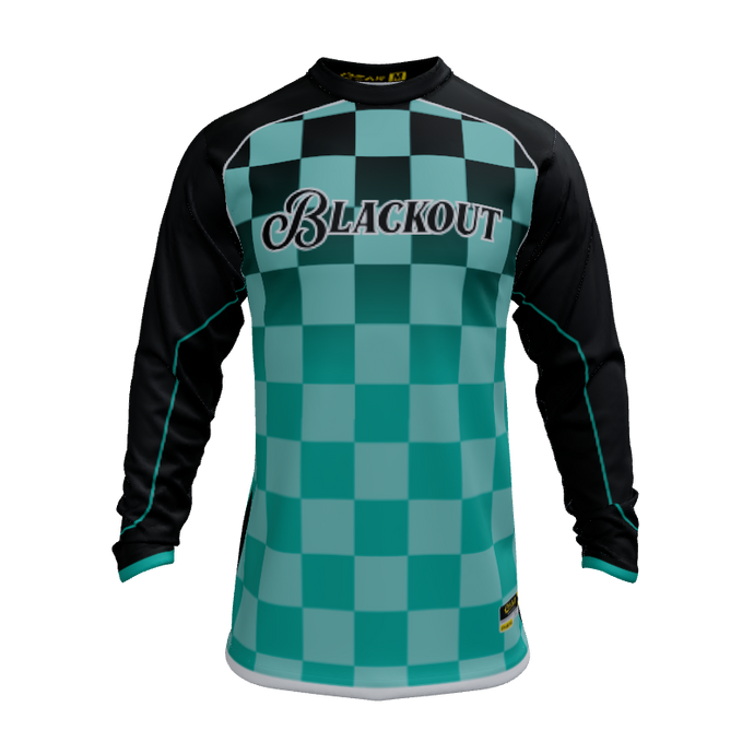 Mens Jerseys LS Checkers Crew Neck Longsleeve Jersey 2.0. (x 1)