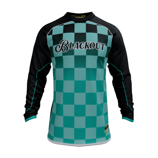 Mens Jerseys LS Checkers Crew Neck Longsleeve Jersey 2.0. (x 1)