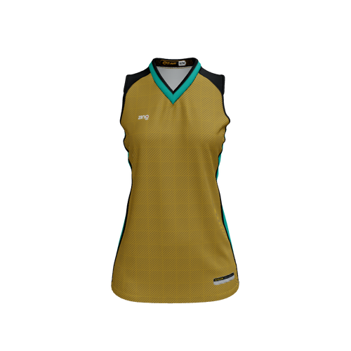 Ladies Custom Jerseys Zero Custom Ladies V-Neck Sleeveless Jersey. (x 3)