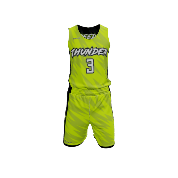 Packages Thunder Single Ply Reversible Basketball Set. (x 11)