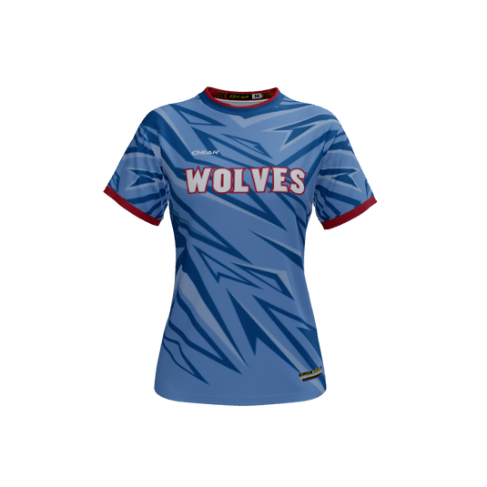 Ladies Custom Jerseys Blitz Crew Neck ECO Ladies Jerseys. (x 16)
