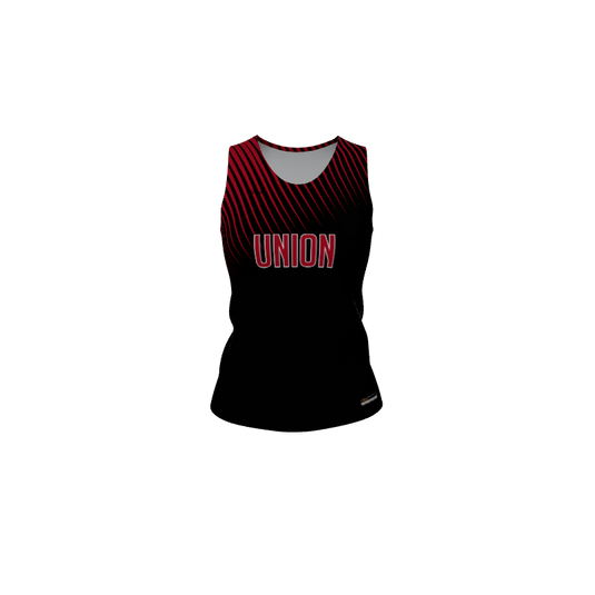 Ladies Custom Jerseys Burst Ladies Fitted Track Singlet. (x 8)