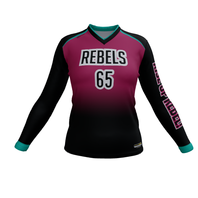 Ladies Custom Jerseys Core Womens Volleyball Jersey. (x 1)