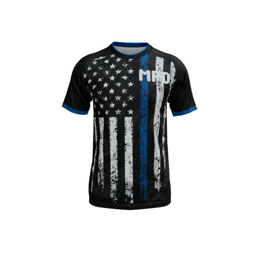 Mens Jerseys Thin Line Pride Stars and Stripes. (x 1)