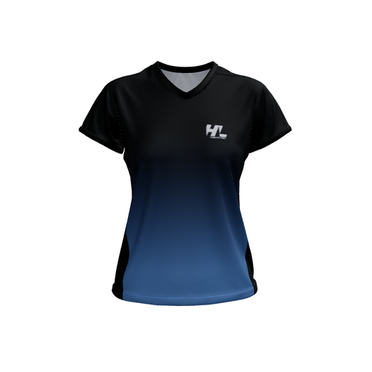 Ladies Custom Jerseys Bombshell 2.0 Ladies V-Neck Cap-Sleeve 2.50. (x 1)