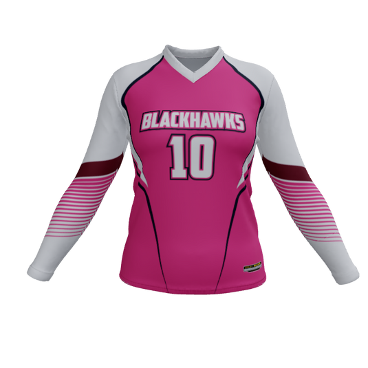 Ladies Custom Jerseys Mystic Womens Volleyball Jersey. (x 14)