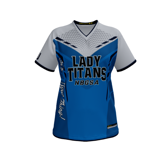 Ladies Custom Jerseys Cobra Womens VNeck Jersey 2.0. (x 1)