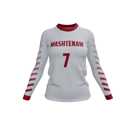 Ladies Custom Jerseys Core Ladies ECO Long Sleeve Crew Jersey. (x 4)