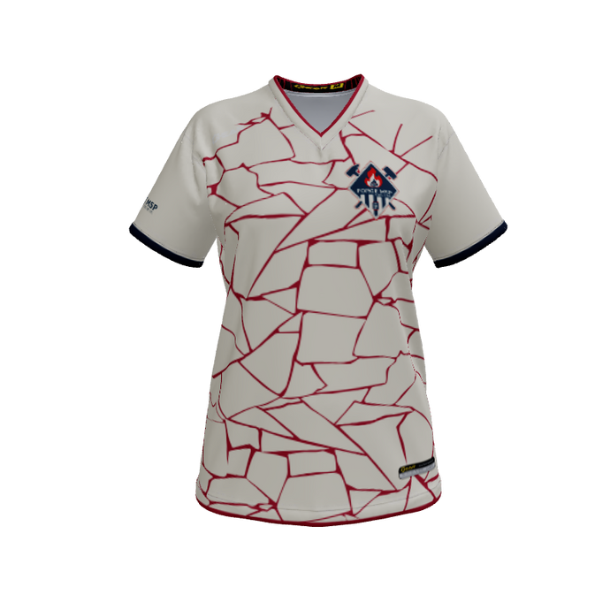 Ladies Custom Jerseys Lava Womens VNeck Jersey 2.0. (x 14)