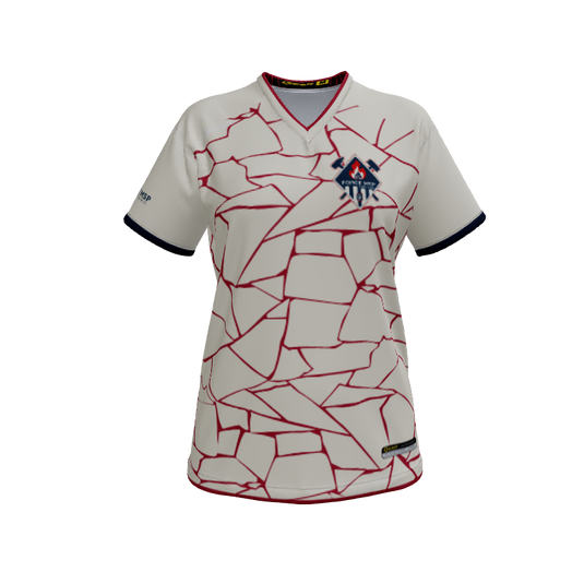 Ladies Custom Jerseys Lava Womens VNeck Jersey 2.0. (x 14)