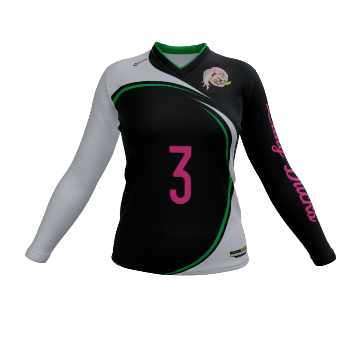Ladies Custom Jerseys Sol Womens Volleyball Jersey. (x 1)